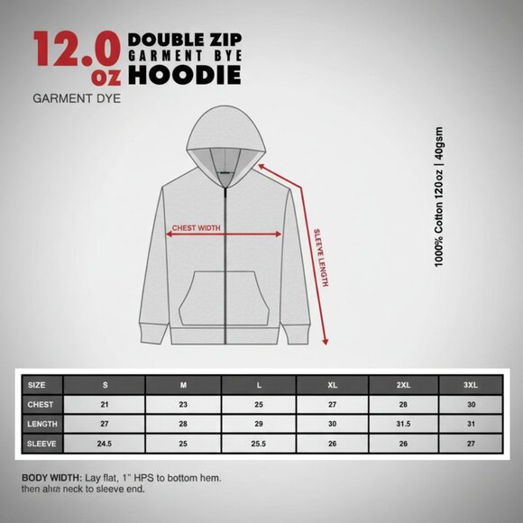 NA Rated R Zip Hoodie - Picture 6 of 6